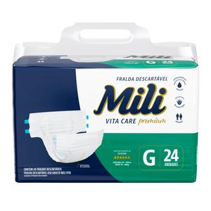 Fralda Mili Vita Care G PE   24UN