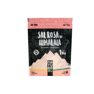 Sal Rosa do Himalaia Fino Nature Pacote 1kg