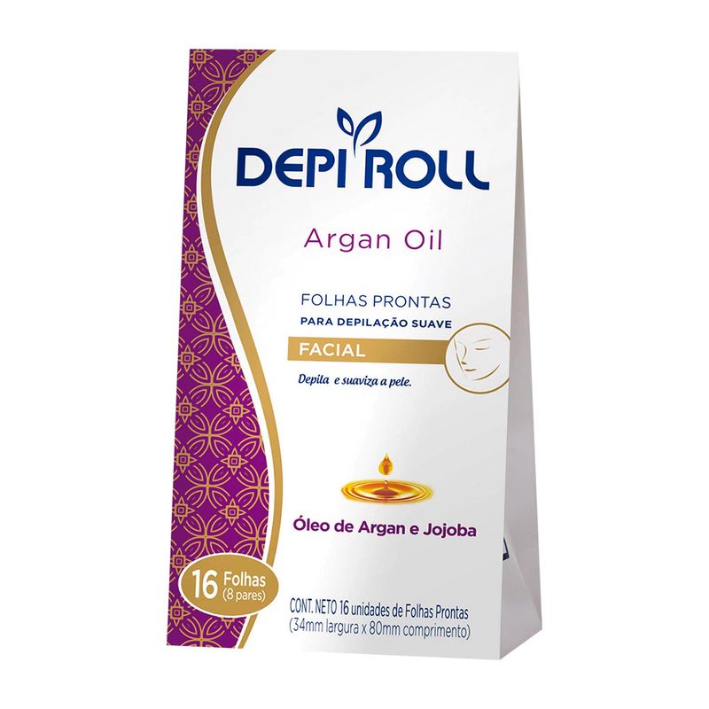 Folhas-para-Depilacao-Facial-Depi-Roll-Profissional-Caixa-16-Unidades