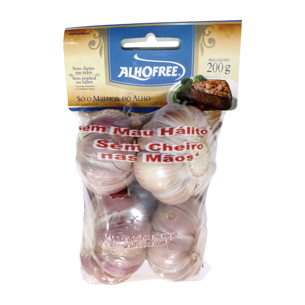 Alho Roxo Especial Alhofree 200g