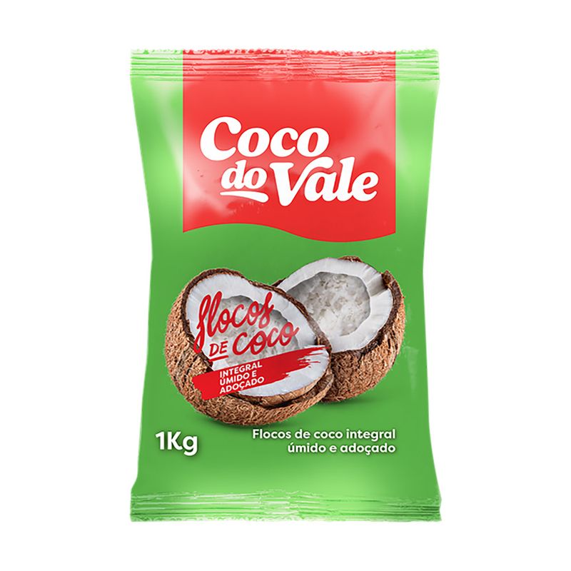 Coco-Ralado-Umido-Adocado-em-Flocos-Coco-do-Vale-Pacote-1kg