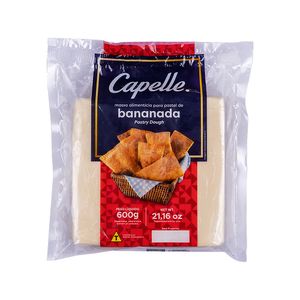 Massa para Pastel Bananada Capelle Pacote 600g