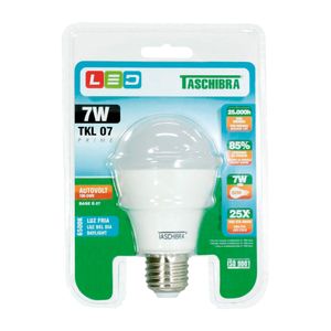 Lâmpada Led Fria TKL 40 7W Taschibra Prime