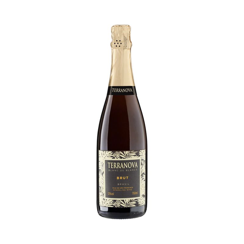 Espumante Brasileiro Branco Brut Terranova Chenin Blanc Sauvignon Blanc Verdejo Vale do São Francisco Garrafa 750ml