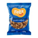 Castanha-de-Caju-Torrada-e-Salgada-Feliz-Pacote-120g