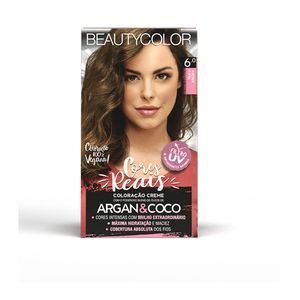 Kit Coloração Creme 6.0 Louro Escuro Beautycolor