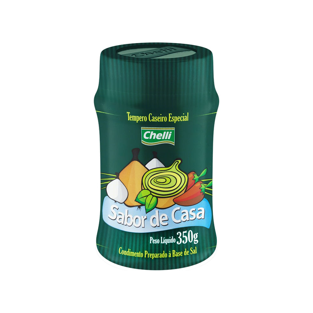 Tempero Caseiro Chelli Sabor de Casa Pote 350g - giassi - Giassi ...