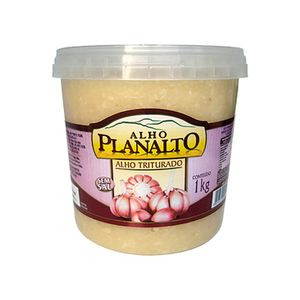 Alho Triturado sem Sal Alho Planalto Pote 1,01kg