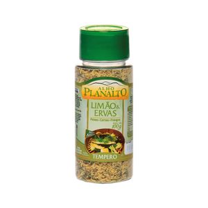 Tempero Limão & Ervas Alho Planalto Frasco 100g