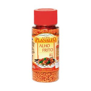 Alho Frito Alho Planalto Frasco 80g