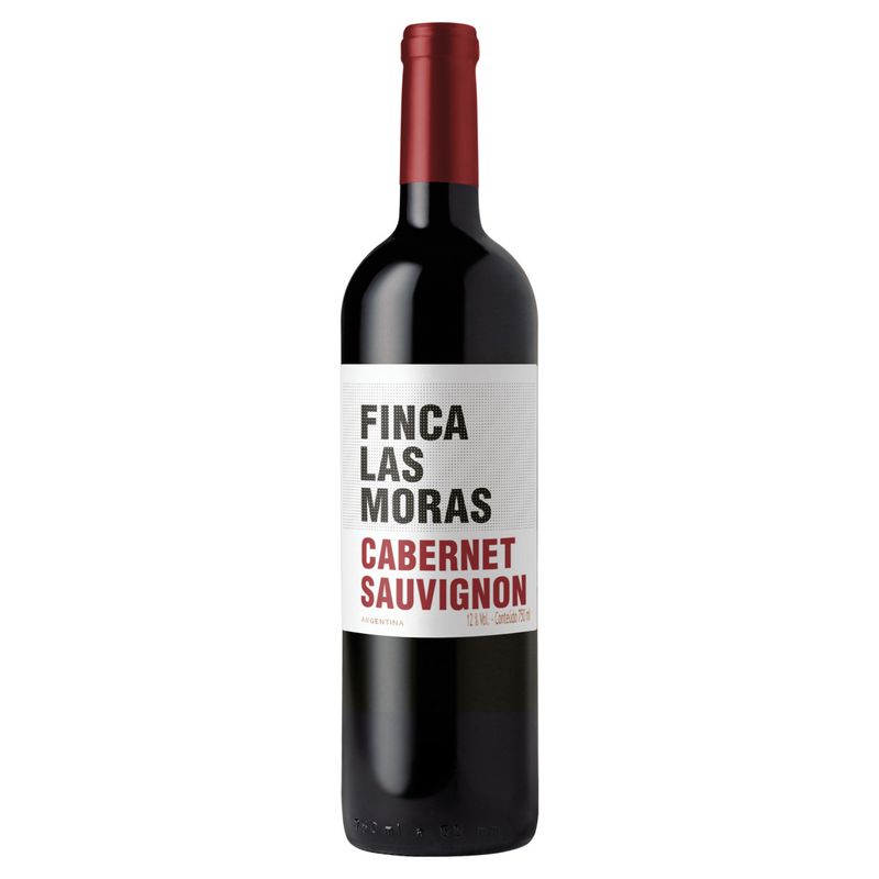Vinho-Argentino-Tinto-Seco-Finca-las-Moras-Cabernet-Sauvignon-Mendonza-Garrafa-750ml