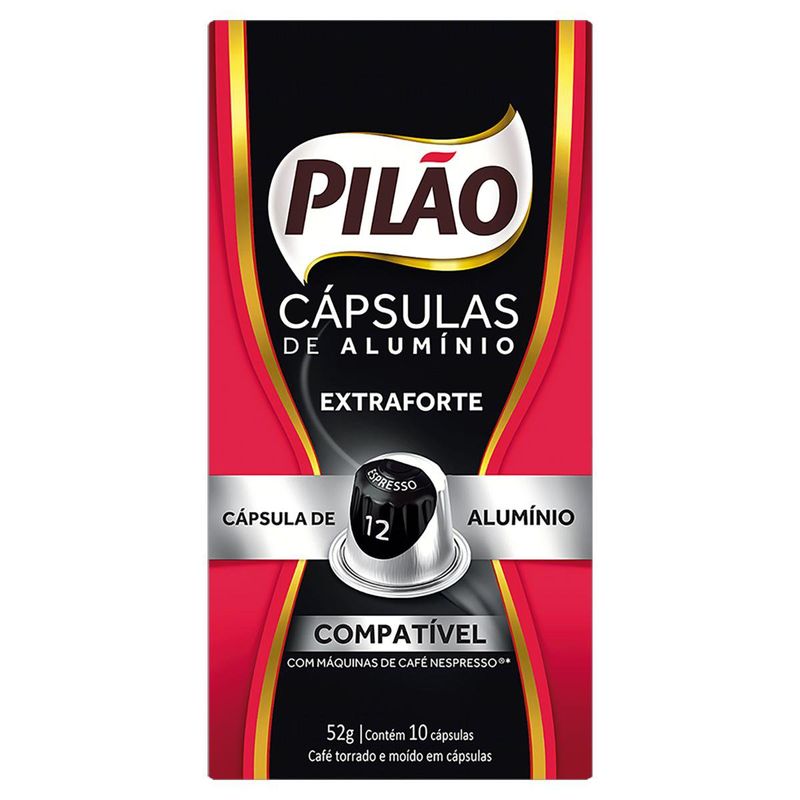 Cafe-em-Capsula-Torrado-e-Moido-Espresso-Extraforte-Pilao-Caixa-52g-10-Unidades