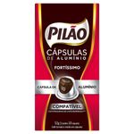 Cafe-em-Capsula-Torrado-e-Moido-Espresso-Fortissimo-Pilao-Caixa-52g-10-Unidades