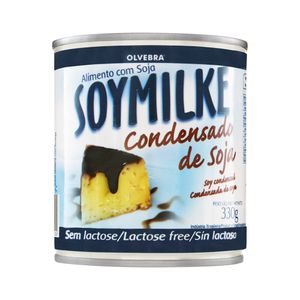 Leite Condensado de Soja Zero Lactose Soymilke Lata 330g