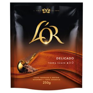 Café Torrado e Moído Delicado L´or Torras Gourmet Sachê 250g