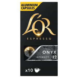 Café em Cápsula Torrado e Moído Espresso Onyx L´or Caixa 52g 10 Unidades