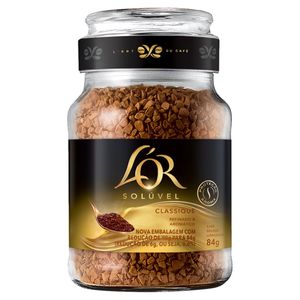 Cafe Soluvel Liofilizado Classique L´or Vidro 84gramas