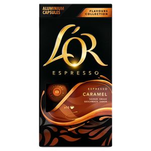 Cafe em Capsula Torrado e Moido Caramelo L´or Caixa 52g 10 Unidades