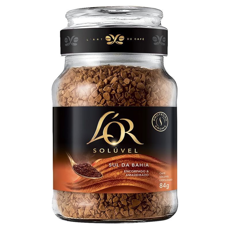 Cafe-Soluvel-Liofilizado-Sul-da-Bahia-L-or-Vidro-84g