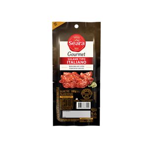 Salame Tipo Hamburguês Fatiado Seara Gourmet 100g