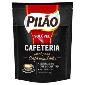 Cafe Soluvel em Po Pilao Cafeteria Sache 40g