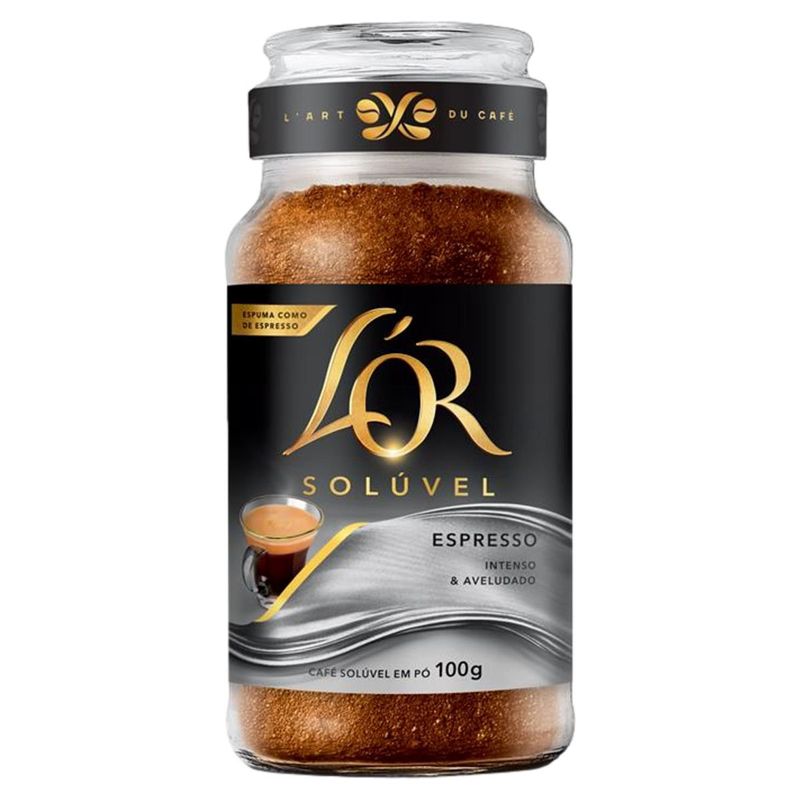 Cafe-Soluvel-em-Po-Espresso-L-or-Vidro-100g