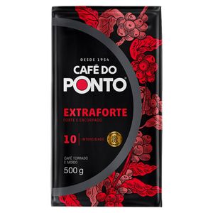 Café Torrado e Moído a Vácuo Extraforte Café do Ponto Pacote 500g