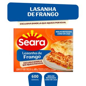 Lasanha Frango Seara Caixa 600g