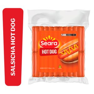Salsicha Hot Dog Seara Pacote 3Kg