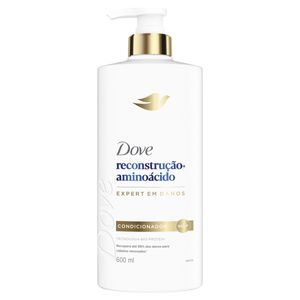 Condicionador Dove Reconstrução + Aminoácido Frasco 600ml Pump