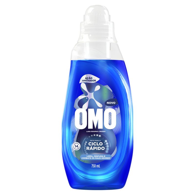 Lava-Roupas-Liquido-Omo-Ciclo-Rapido-Acao-Antiodor-Frasco-750ml