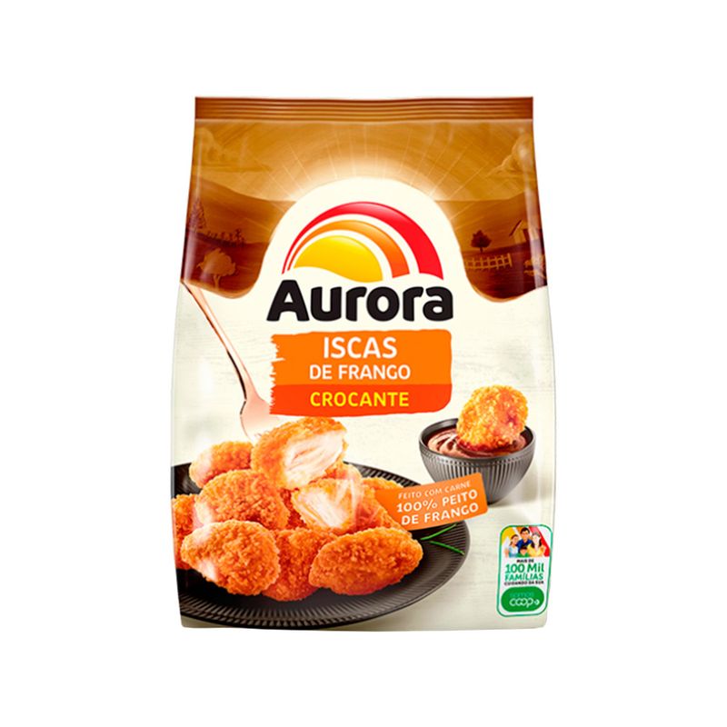Iscas-De-Frango-Aurora-Empanadas-Pacote-275g
