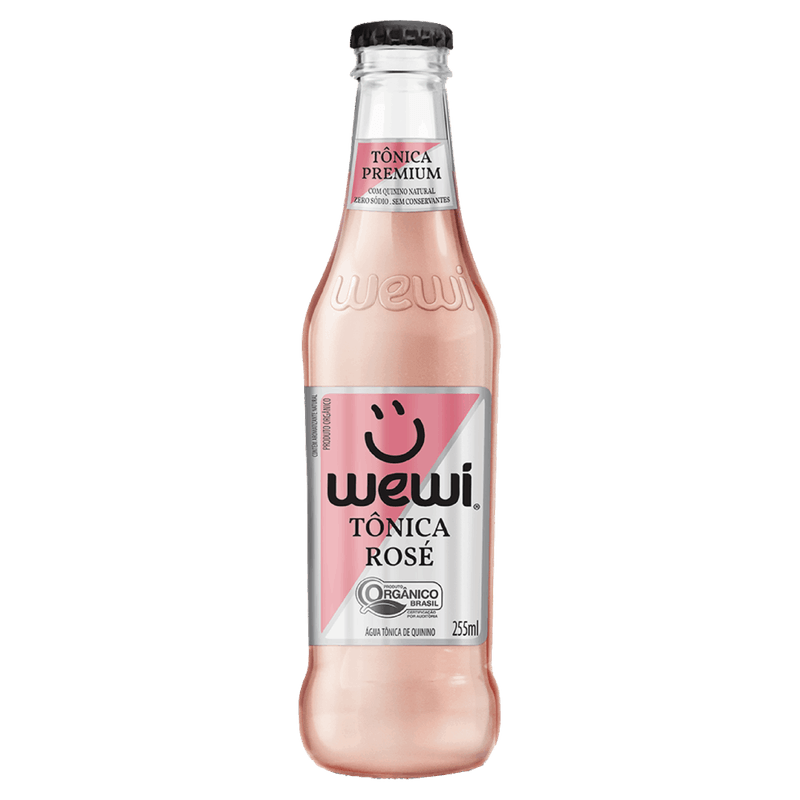 Agua-Tonica-Rose-Organica-Zero-Sodio-Wewi-Premium-Garrafa-255ml