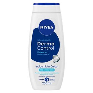 Sabonete Líquido Suave Nivea Derma Control Defende Frasco 250ml