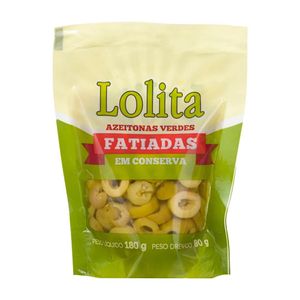 Azeitona Verde em Conserva Fatiada Lolita Sachê 80g