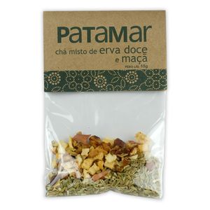 Chá Patamar Erva Doce e Maçã 15g