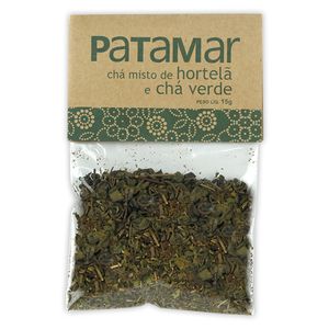 Chá Patamar Hortelã e Chá Verde 15g