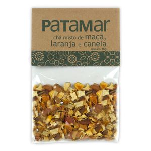 Chá Patamar Maça Laranja e Canela 15g