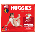 Fralda-Descartavel-Infantil-Huggies-Supreme-Care-XXG-Pacote-58-Unidades-