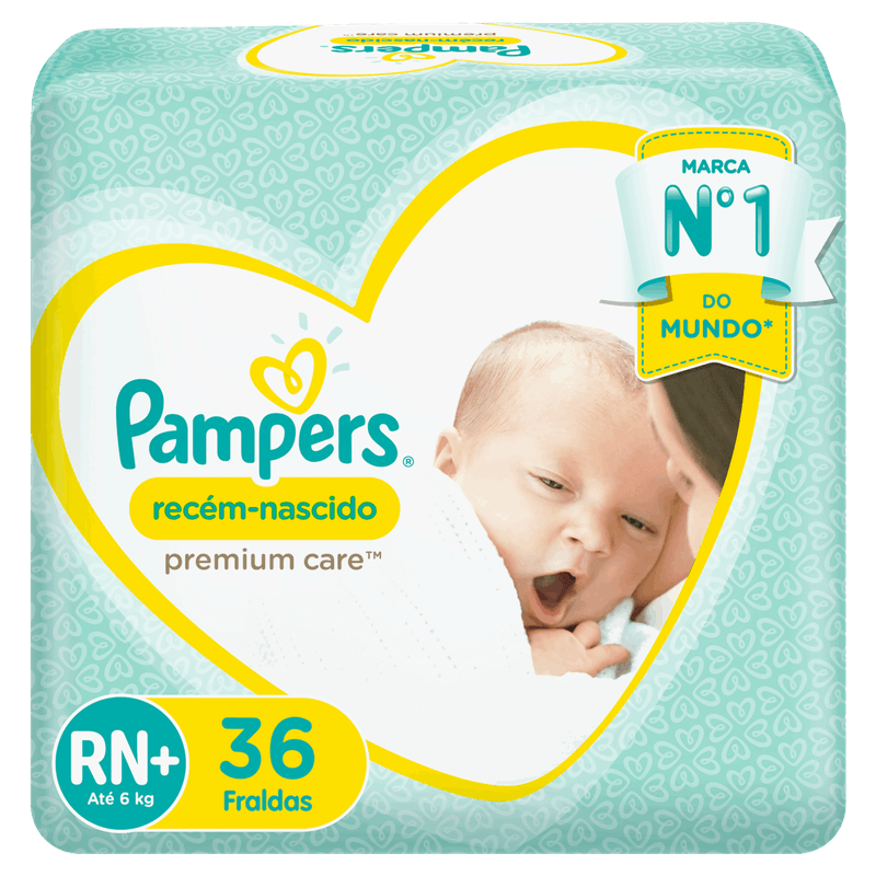 Fralda-Descartavel-Infantil-Pampers-Premium-Care-Recem-Nascido-RN--Pacote-36-Unidades