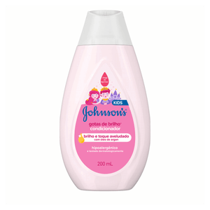 Condicionador Johnson´s Kids Gotas de Brilho Frasco 200ml
