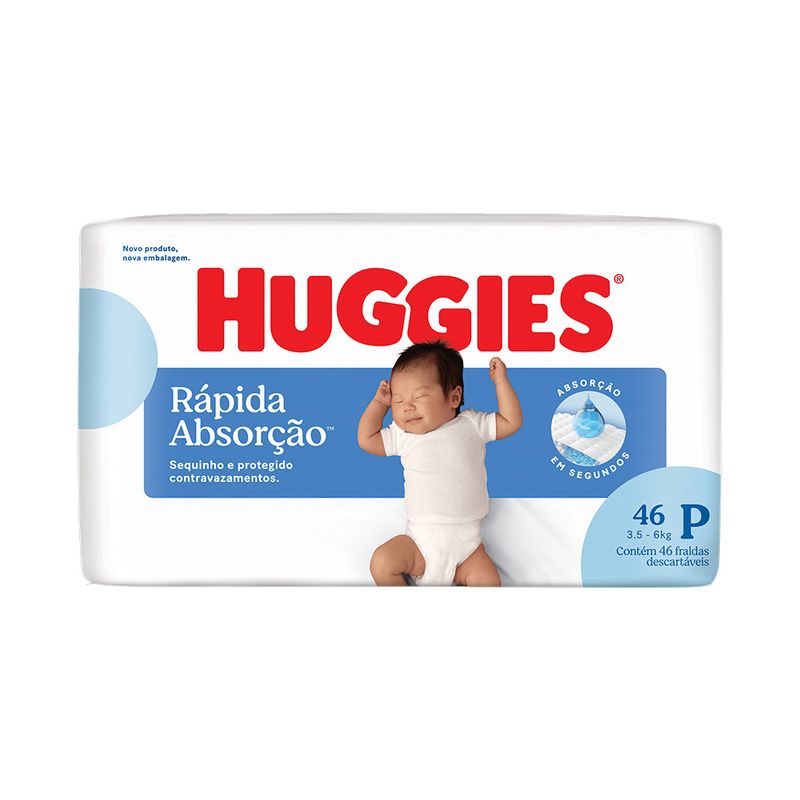 Fralda-Descartavel-Infantil-Huggies-Tripla-Protecao-Recem-Nascido-P-Pacote-46-Unidades