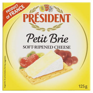 Queijo Brie Président 125g