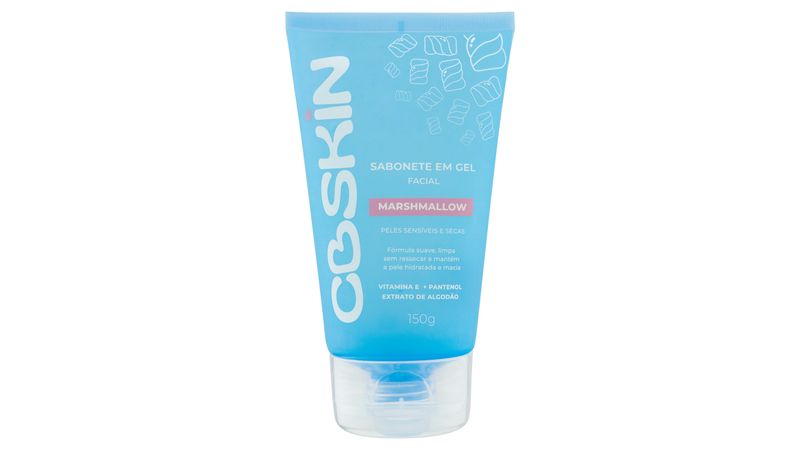 Sabonete Gel Facial Marshmallow Cbskin Bisnaga 150g - giassi