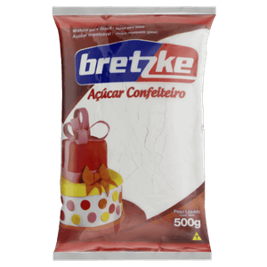 Açúcar Confeiteiro Bretzke Pacote 500g