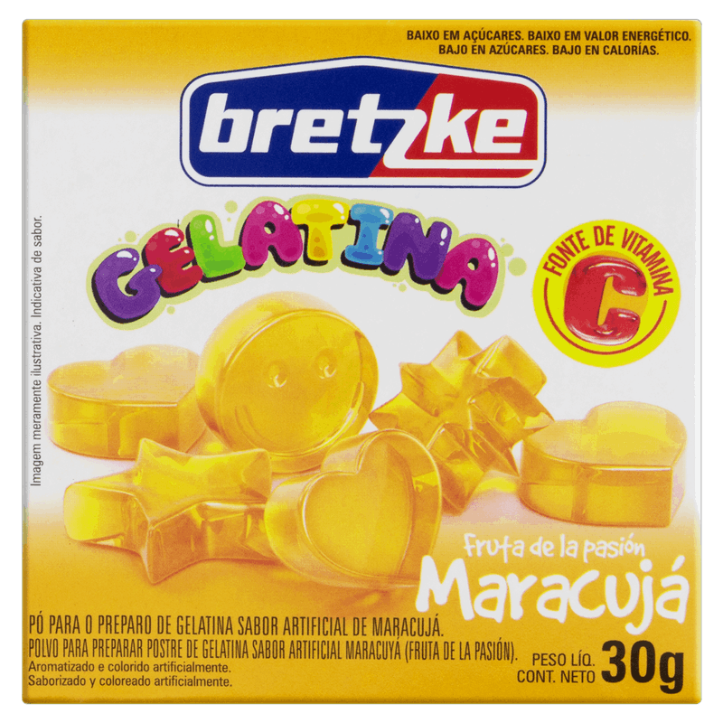 Gelatina-Po-Maracuja-Bretzke-Caixa-30g