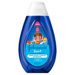 Shampoo 2 em 1 Johnson's Kids Frasco 400ml