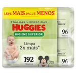 Pack Toalha Umedecida Disney Baby Huggies Higiene Superior Pacote 2 Unidades Embalagem Econômica Leve Mais Pague Menos