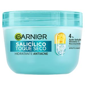 Hidratante Gel Salicílico Toque Seco Antiacne Facial Garnier Pote 85g