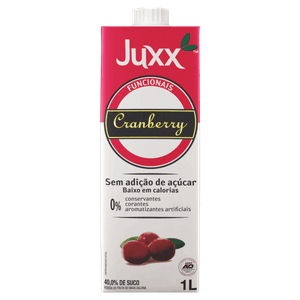 Bebida Cranberry Juxx Funcionais Caixa 1l